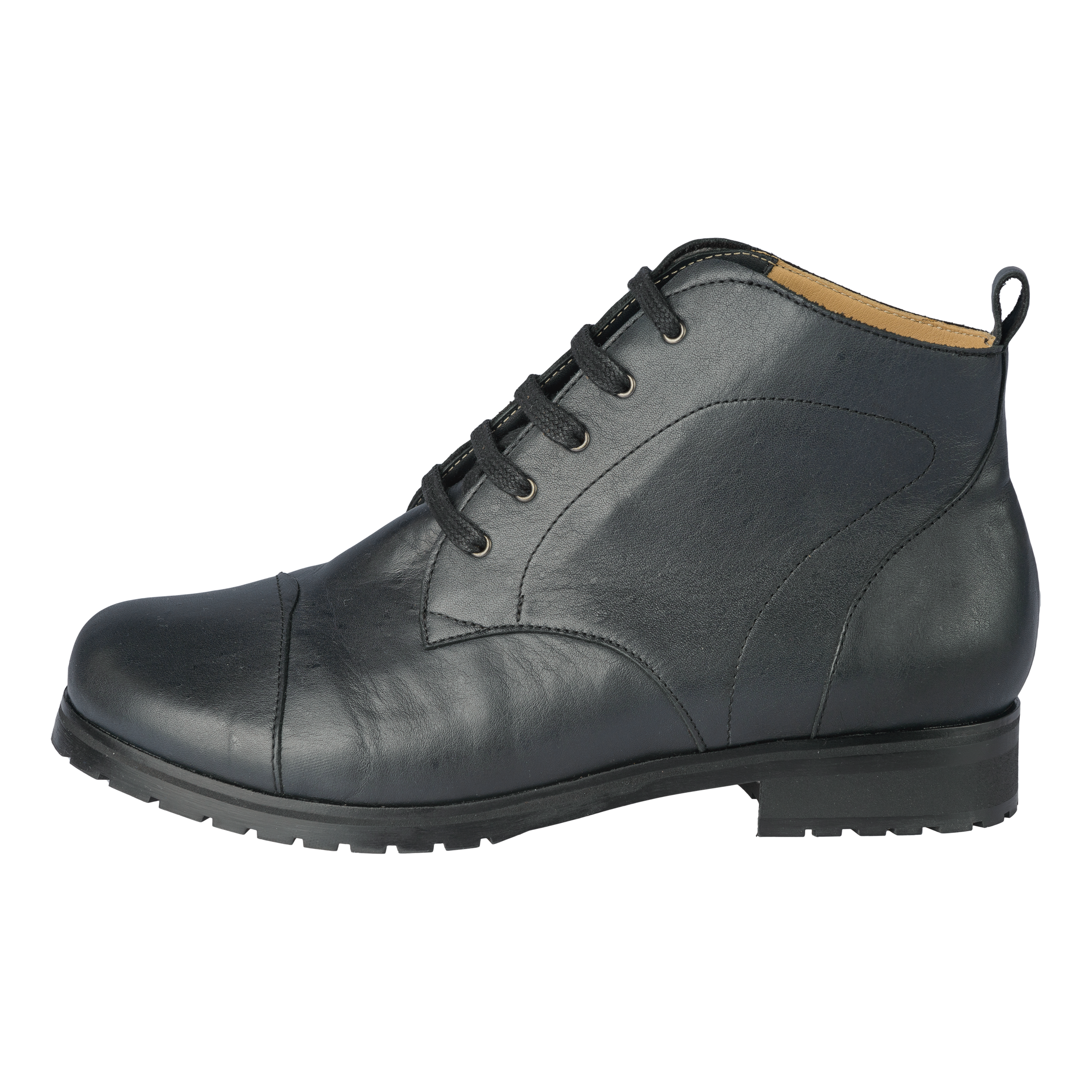 CORTINA Cortina-booty-Naturleder-Schuh-blau