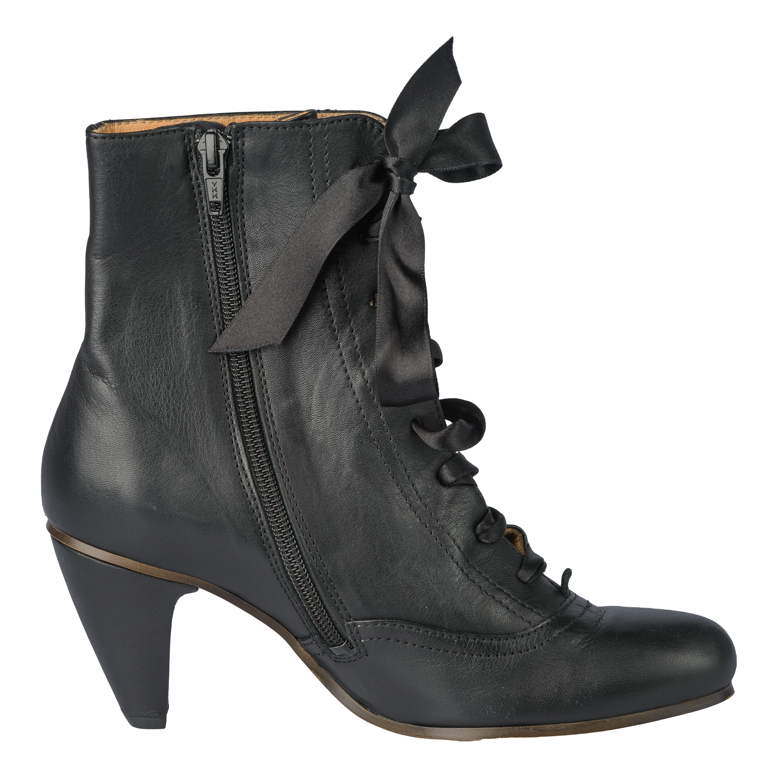 Panel-booty-Naturleder-Schuh-scwarz-innen Panel-booty-Naturleder-Schuh-scwarz-innen