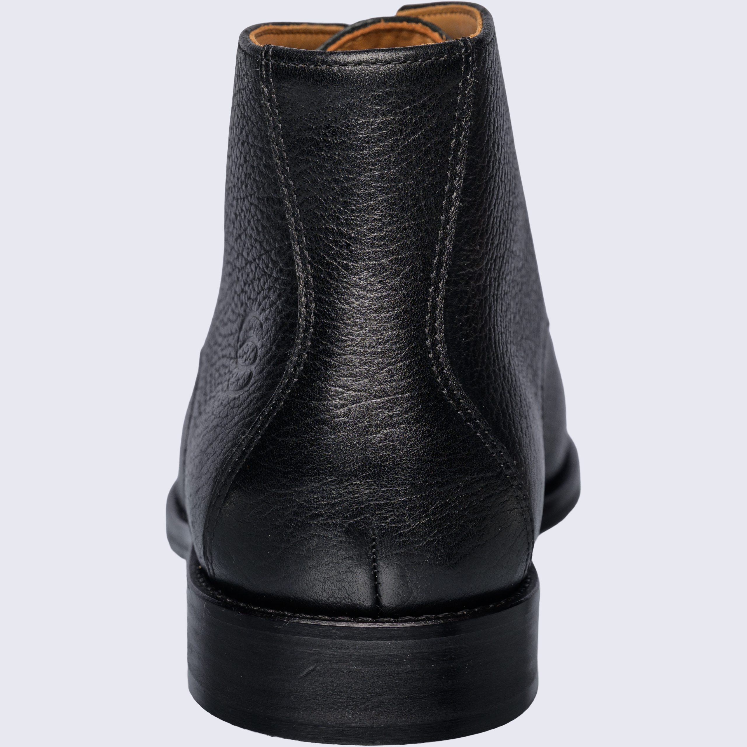 Beat-klassische-Herren-Stiefelette-Naturleder-Schuh-schwarz-Ferse Beat-klassische-Herren-Stiefelette-Naturleder-Schuh-schwarz-Ferse