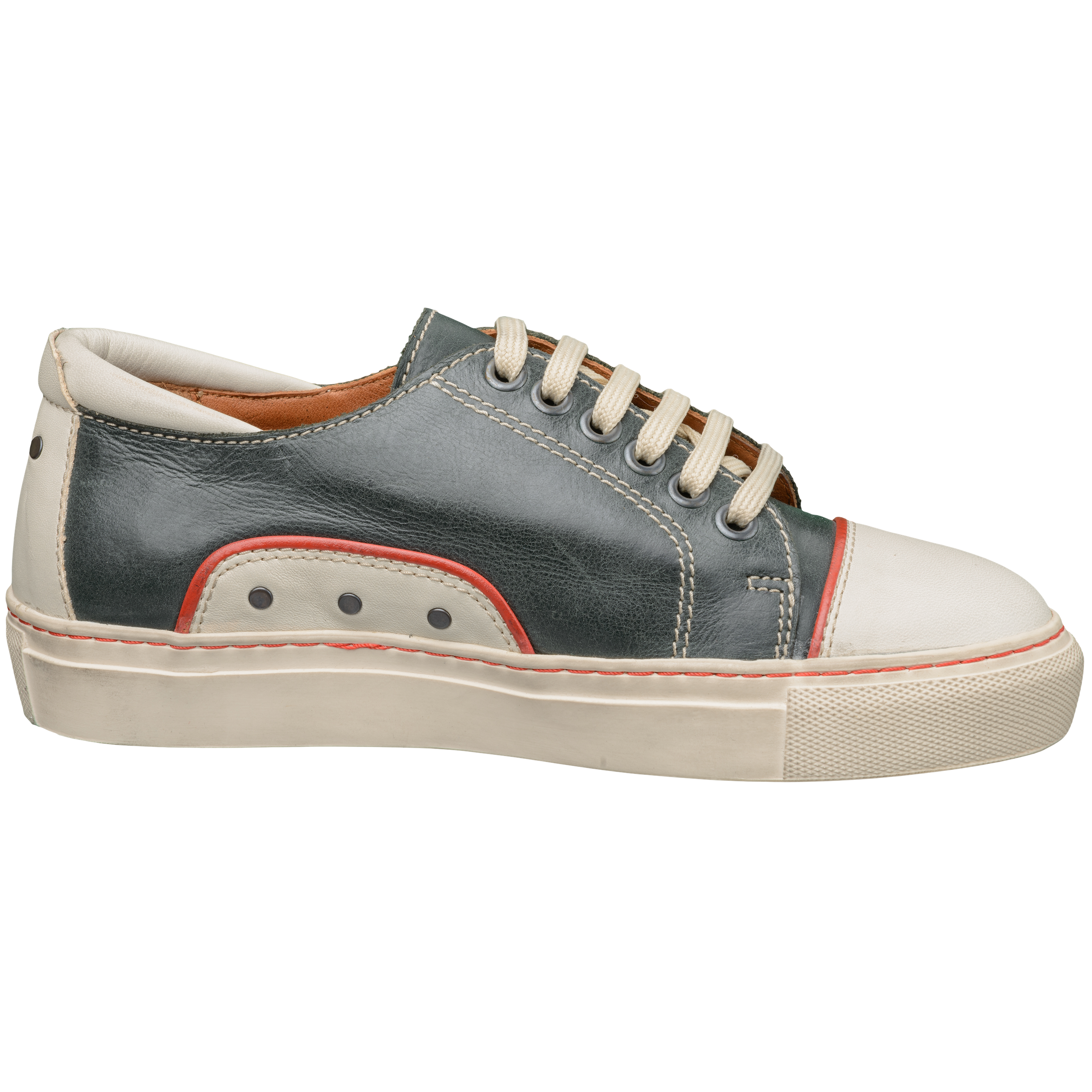 Tennis-Damen-Sneaker-Naturleder-Schuh-bleu-innen Tennis-Damen-Sneaker-Naturleder-Schuh-bleu-innen
