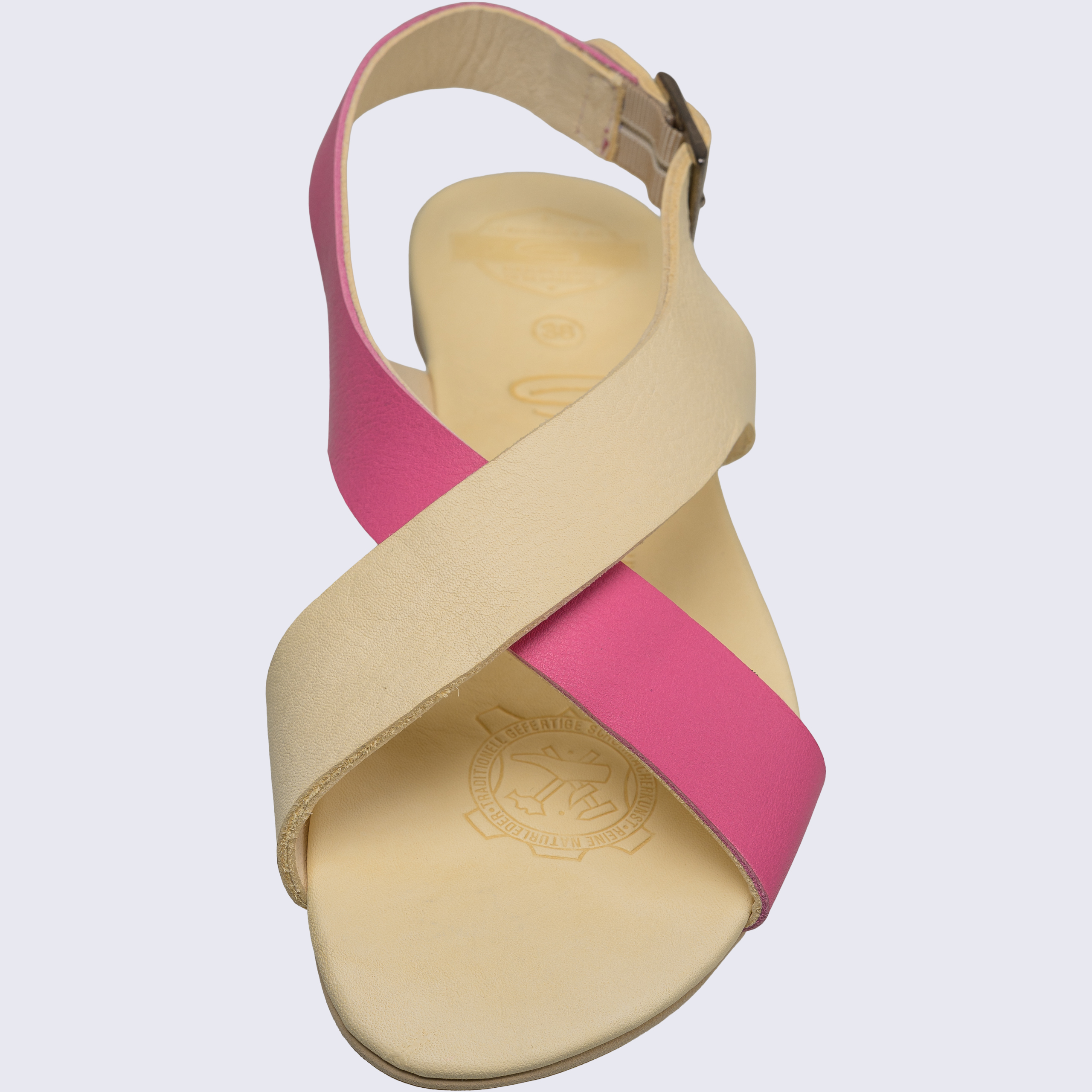 Firenze-federleichte-bequeme-Sandale-Naturleder-Schuh-pink-pastell-top