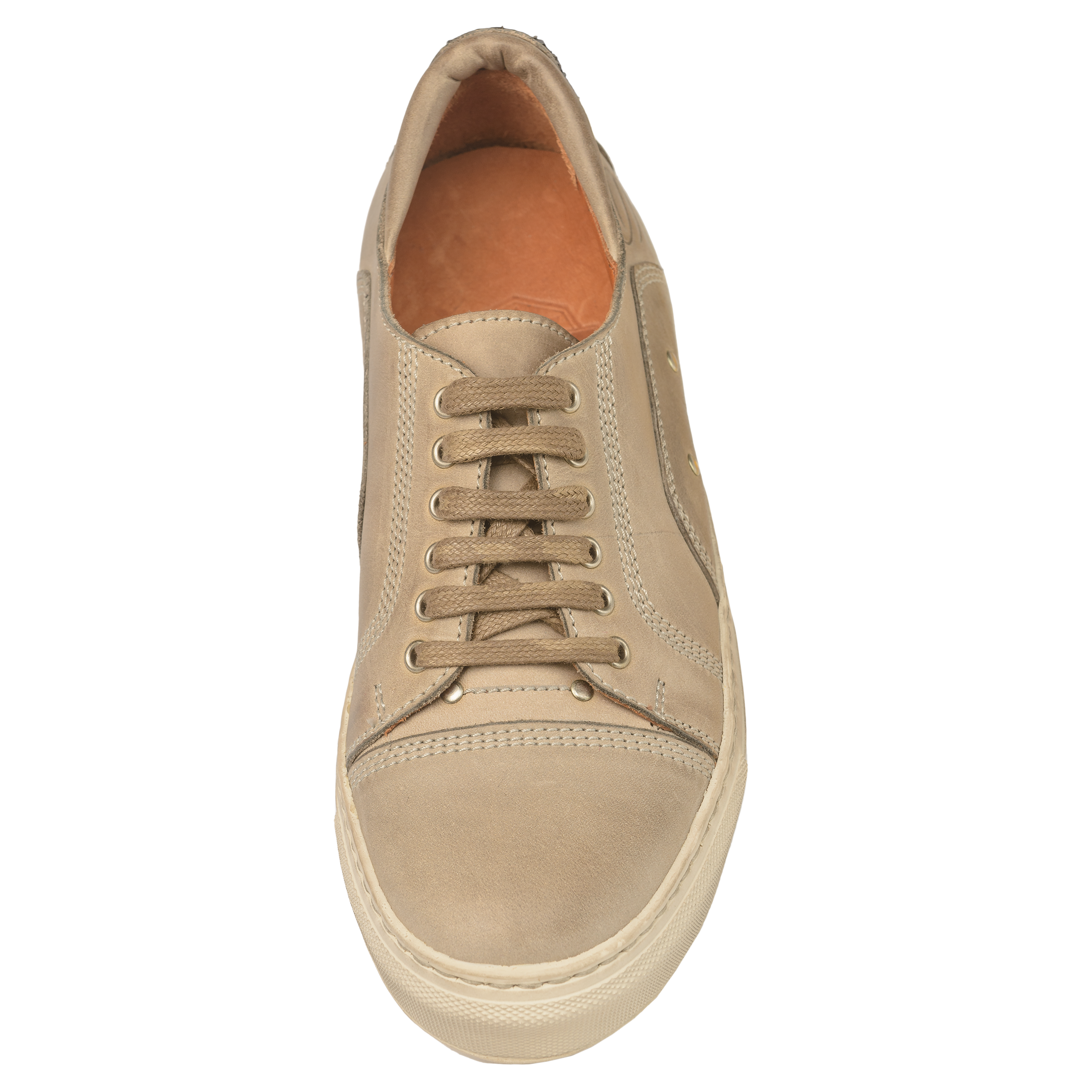 Badminton-Sneaker-Naturleder-Schuh-khaki-top Badminton-Sneaker-Naturleder-Schuh-khaki-top