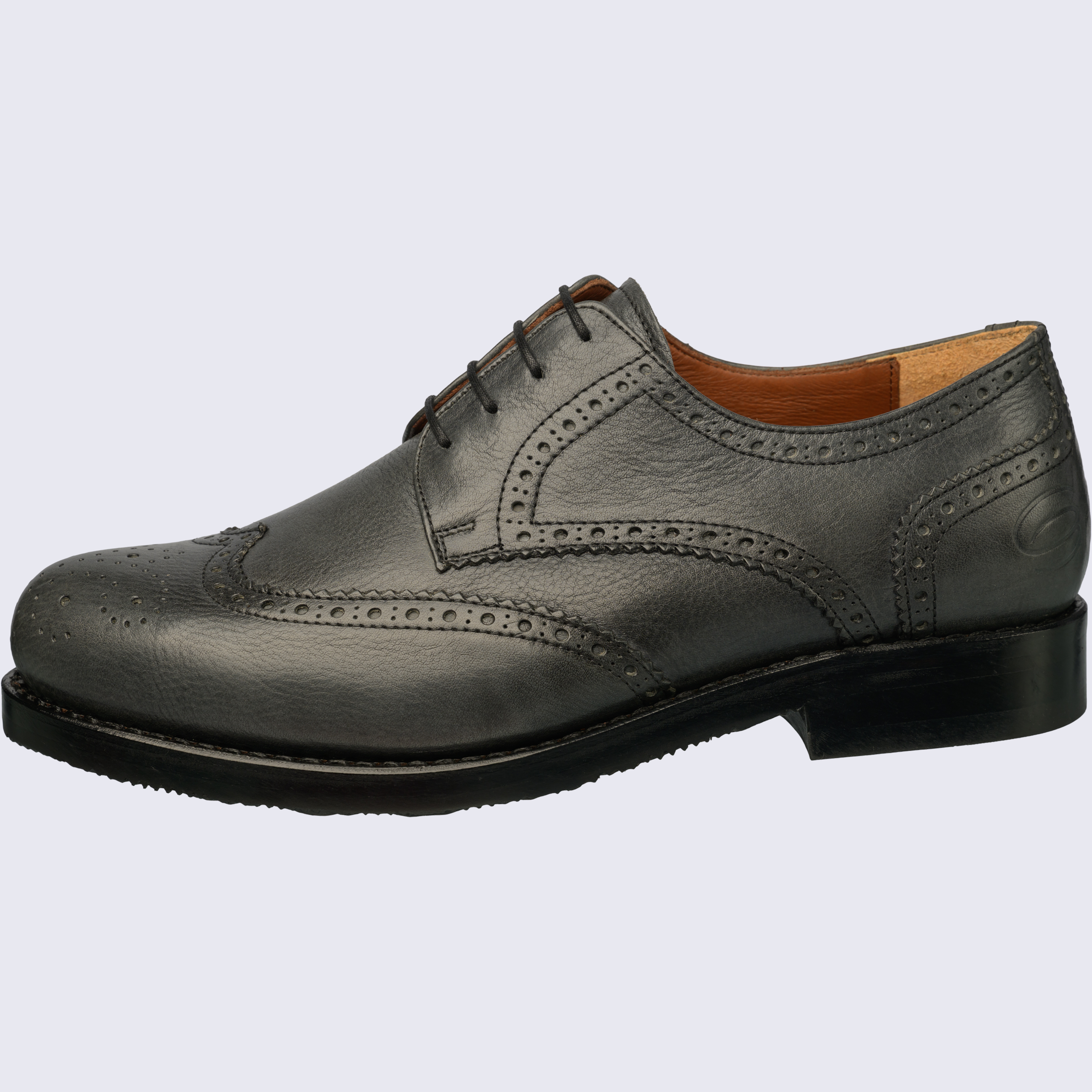 FULL BROGUE Weite H Full-Brogue-Good-Year-Naturleder-Schuh-antracite