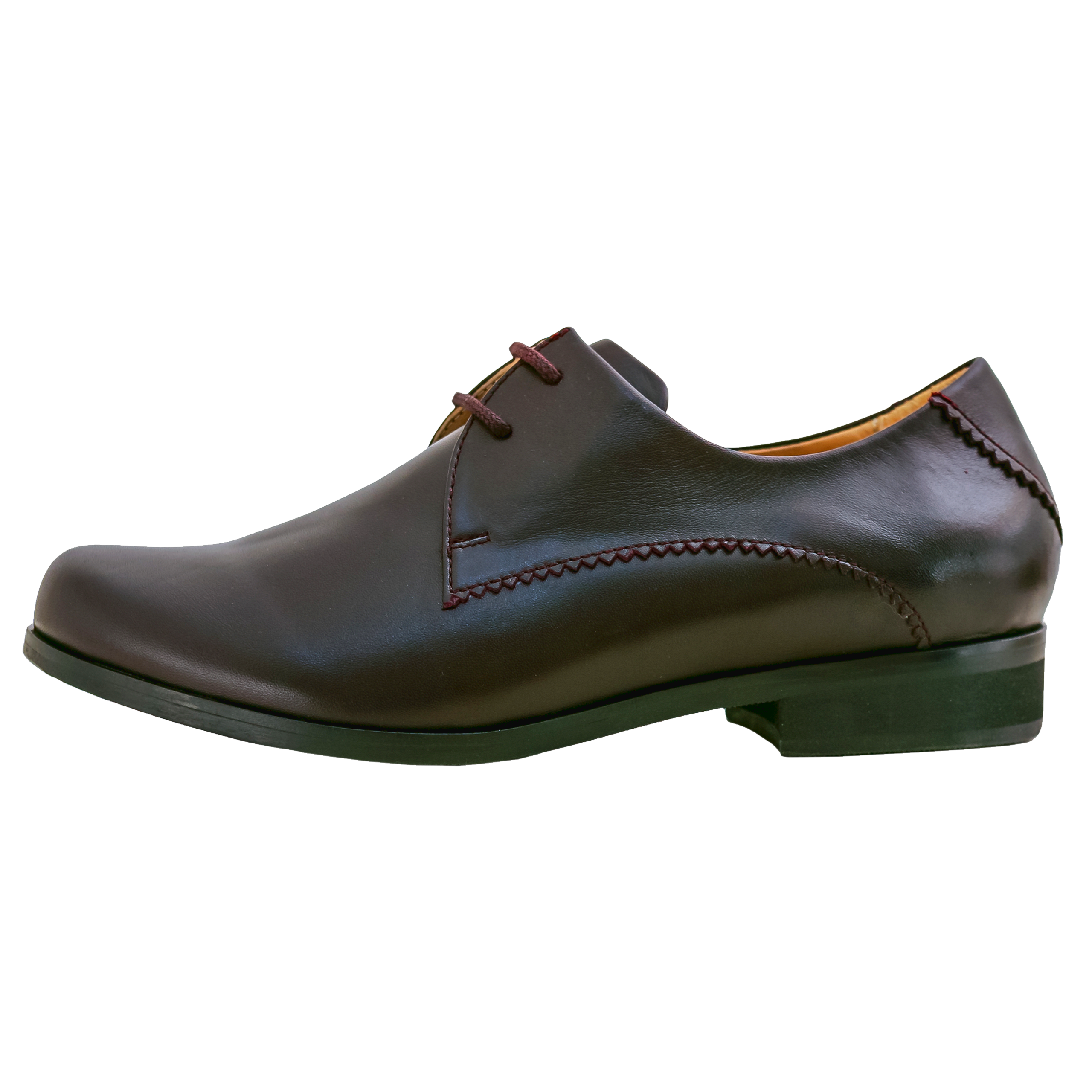 NINA PROTO Weite F Nina-Naturleder-Schuh-bordeaux_aussen