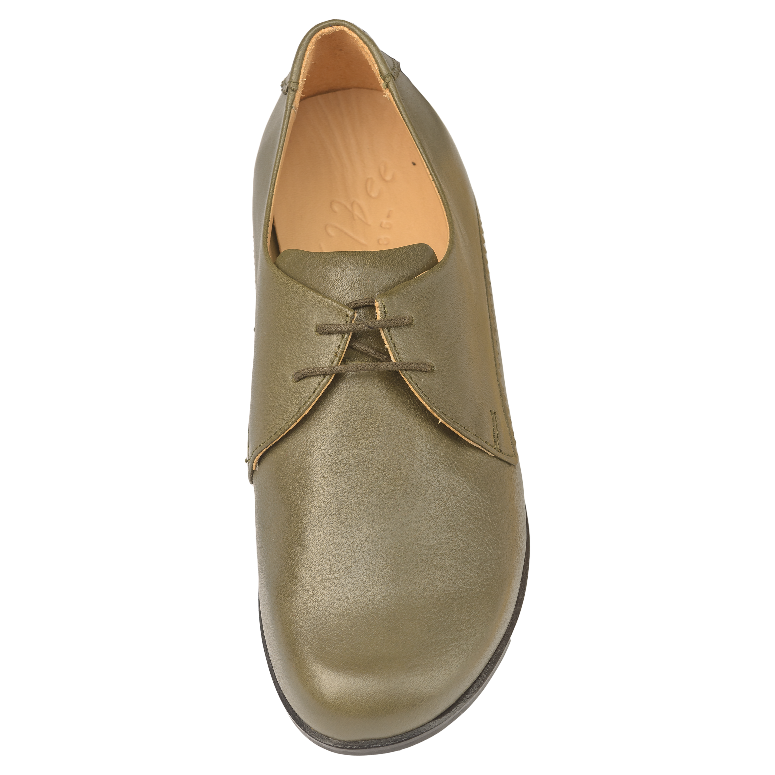Nina-Naturleder-Schuh-olive-top Nina-Naturleder-Schuh-olive-top