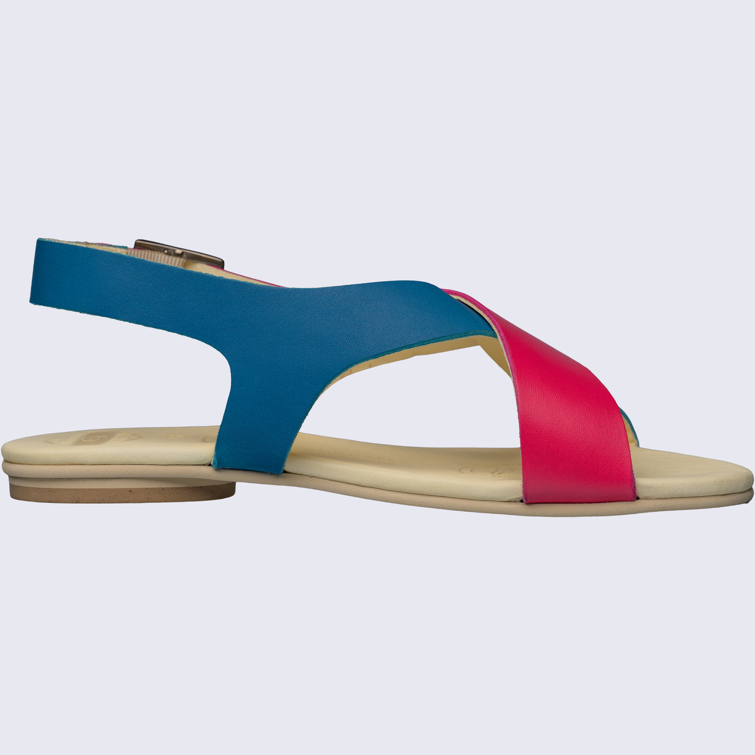 Firenze-federleichte-bequeme-Sandale-Naturleder-Schuh-turquoise-fuchsia-innen Firenze-federleichte-bequeme-Sandale-Naturleder-Schuh-turquoise-fuchsia-innen