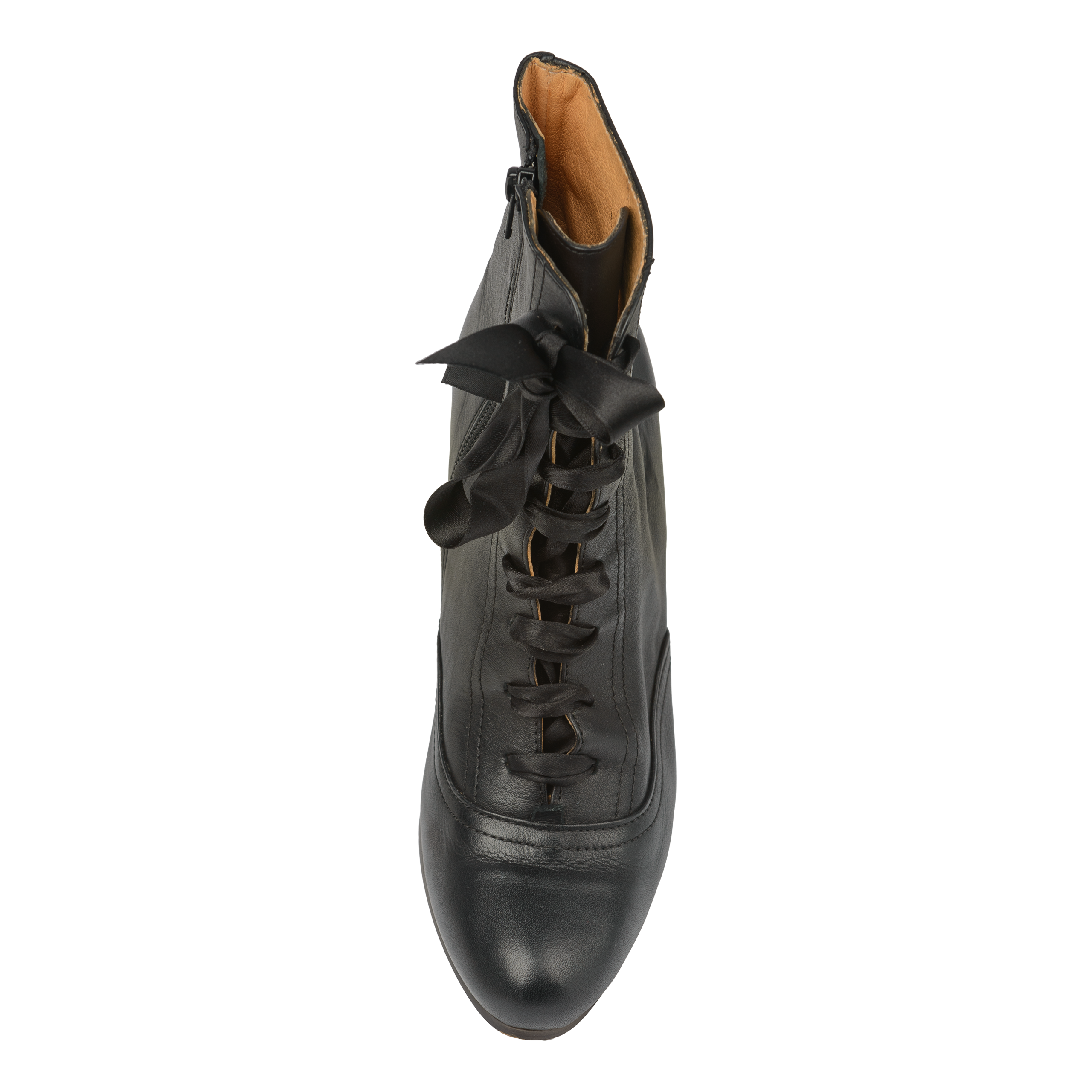 Panel-booty-Naturleder-Schuh-scwarz-top Panel-booty-Naturleder-Schuh-scwarz-top