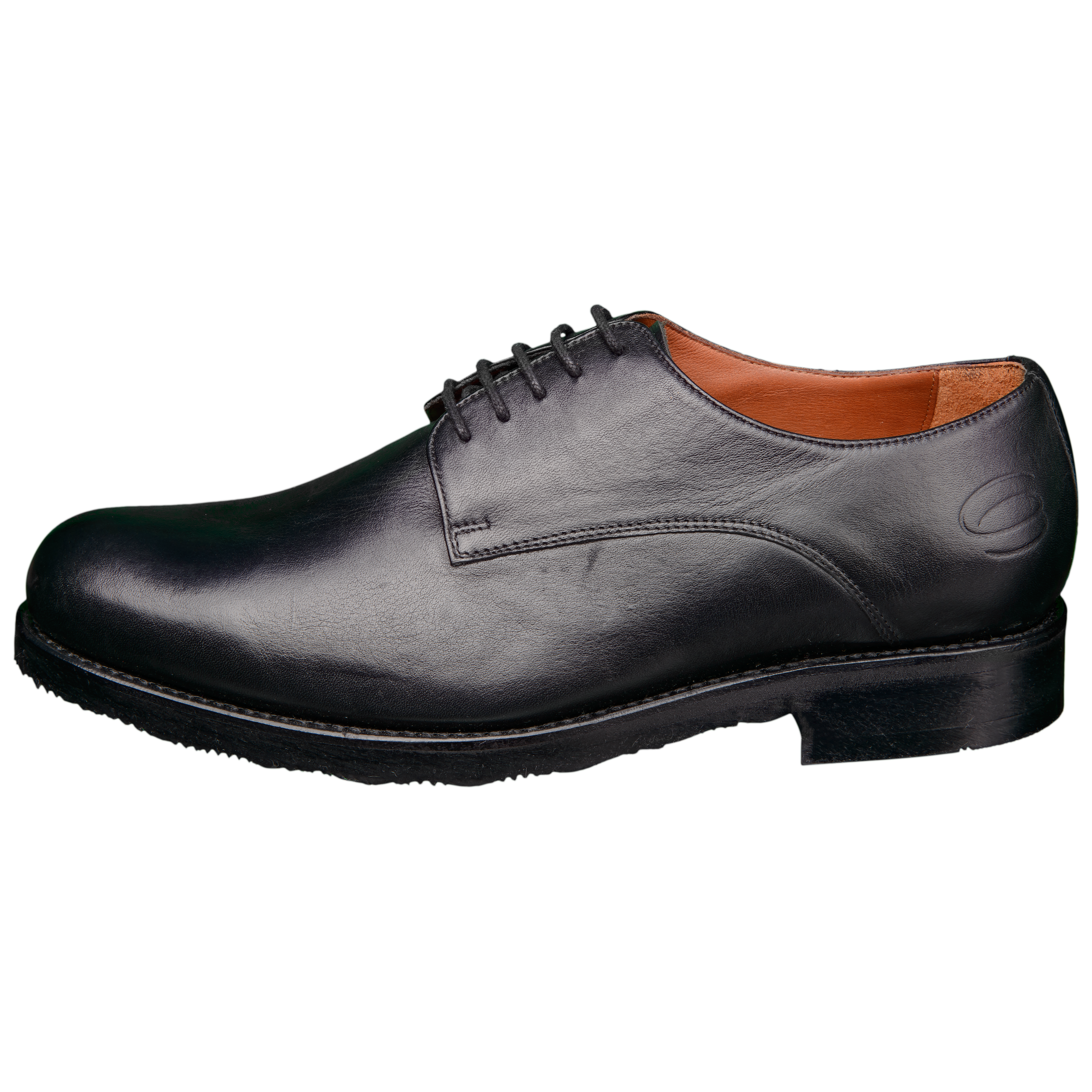 Plain-Derby-Good-Year-Naturleder-Schuh-schwarz Plain-Derby-Good-Year-Naturleder-Schuh-schwarz