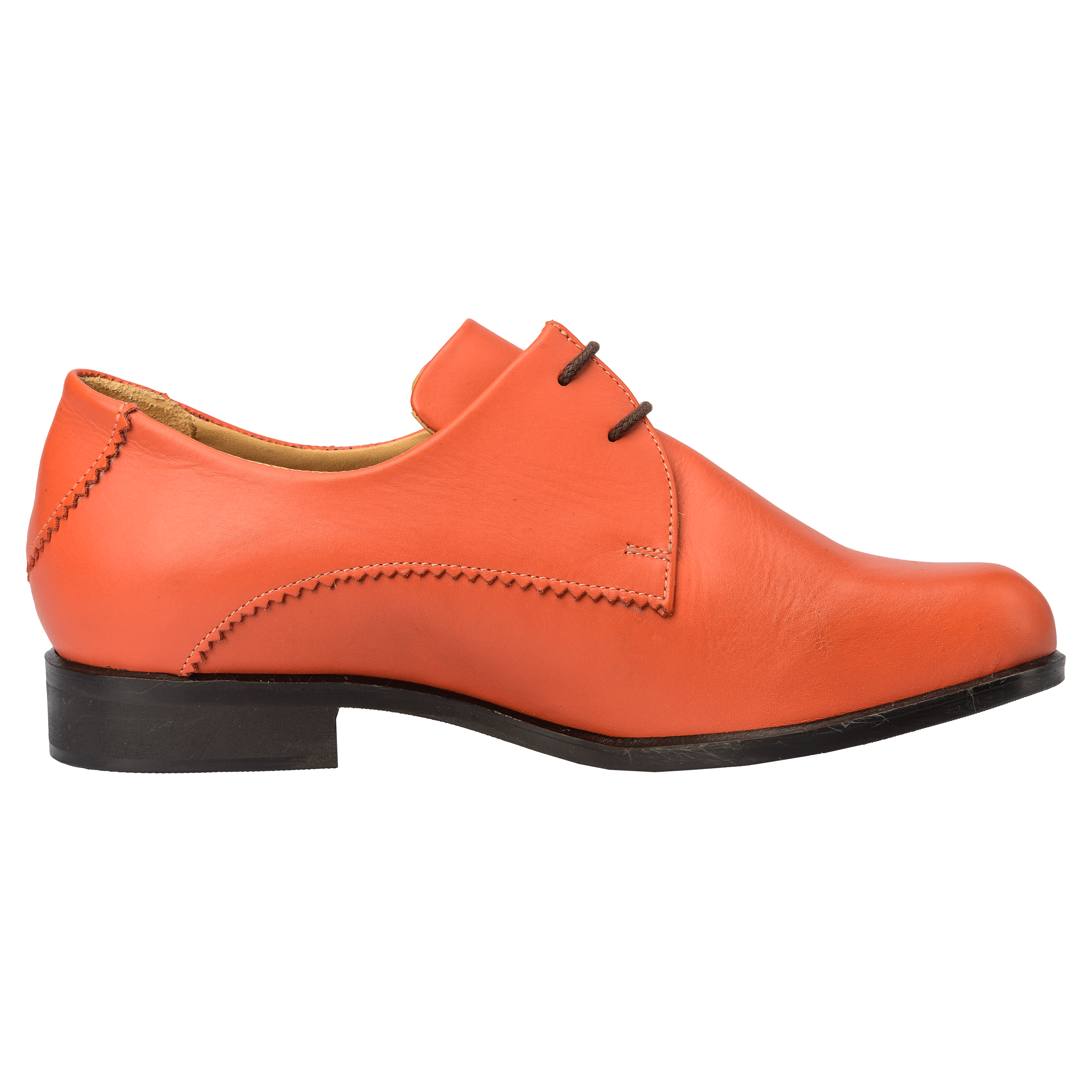 Nina-Naturleder-Schuh-orange-innen Nina-Naturleder-Schuh-orange-innen