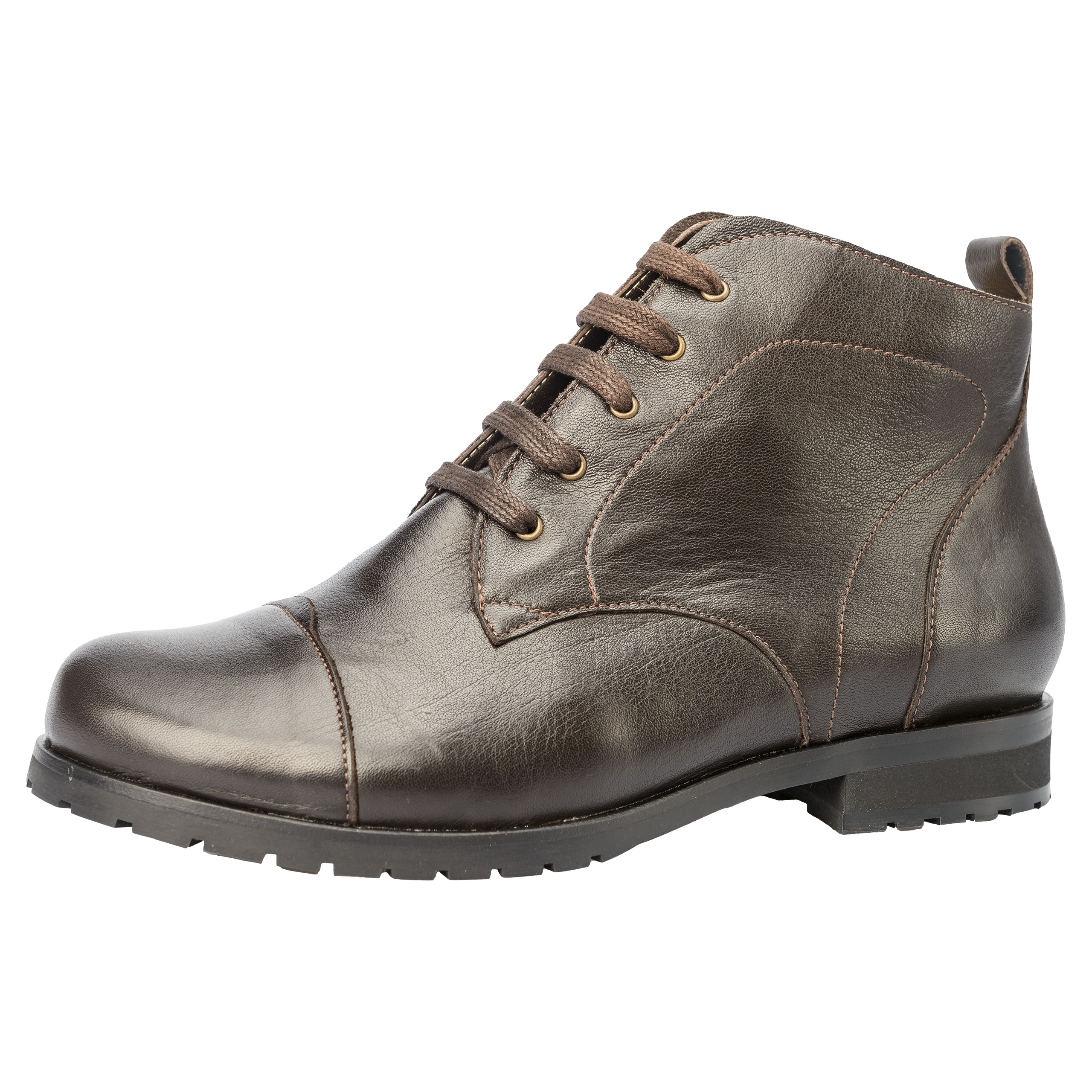 CORTINA Cortina-booty-Naturleder-Schuh-aussen