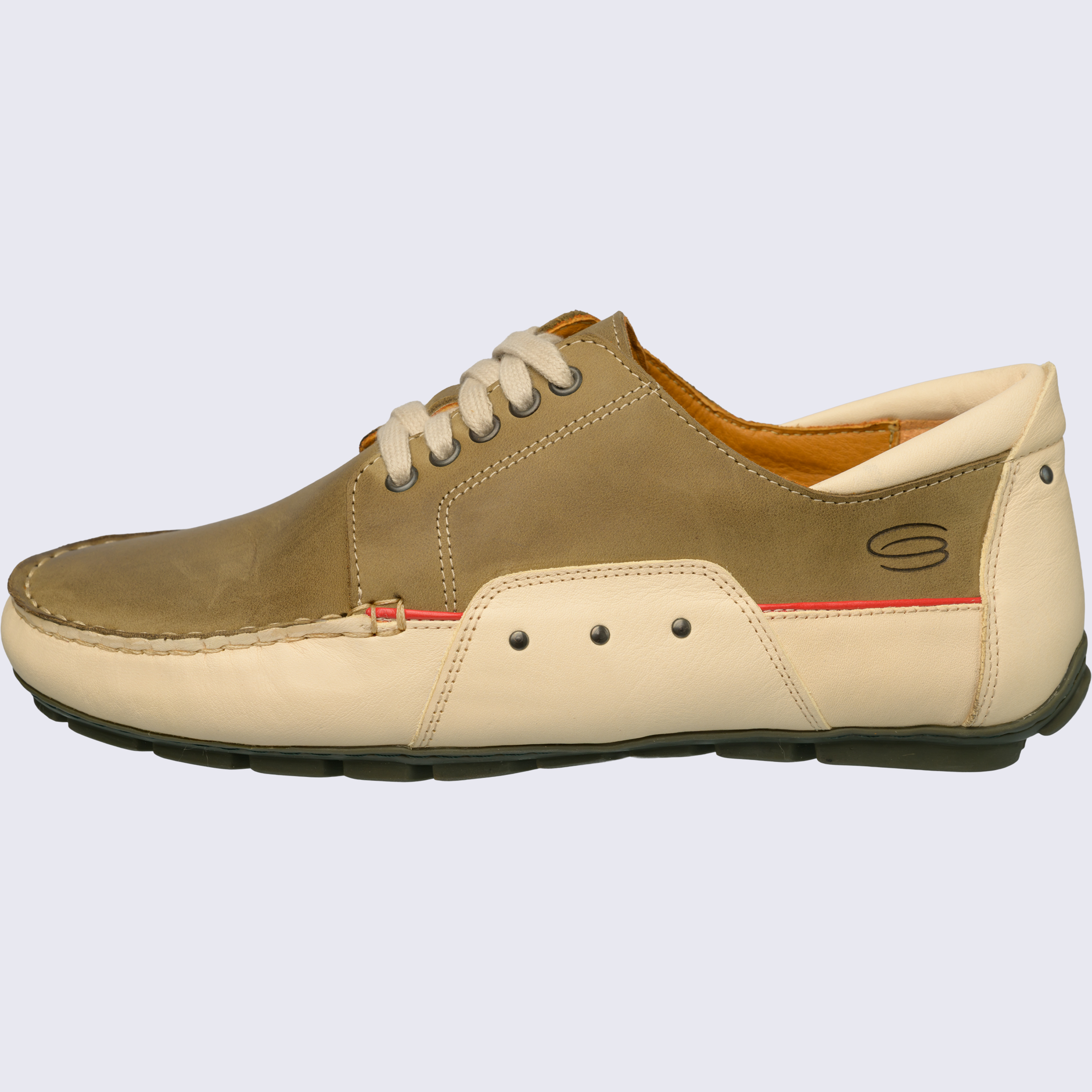 SummerSports-Mokassin-Naturleder-Sneaker-khaki SummerSports-Mokassin-Naturleder-Sneaker-khaki