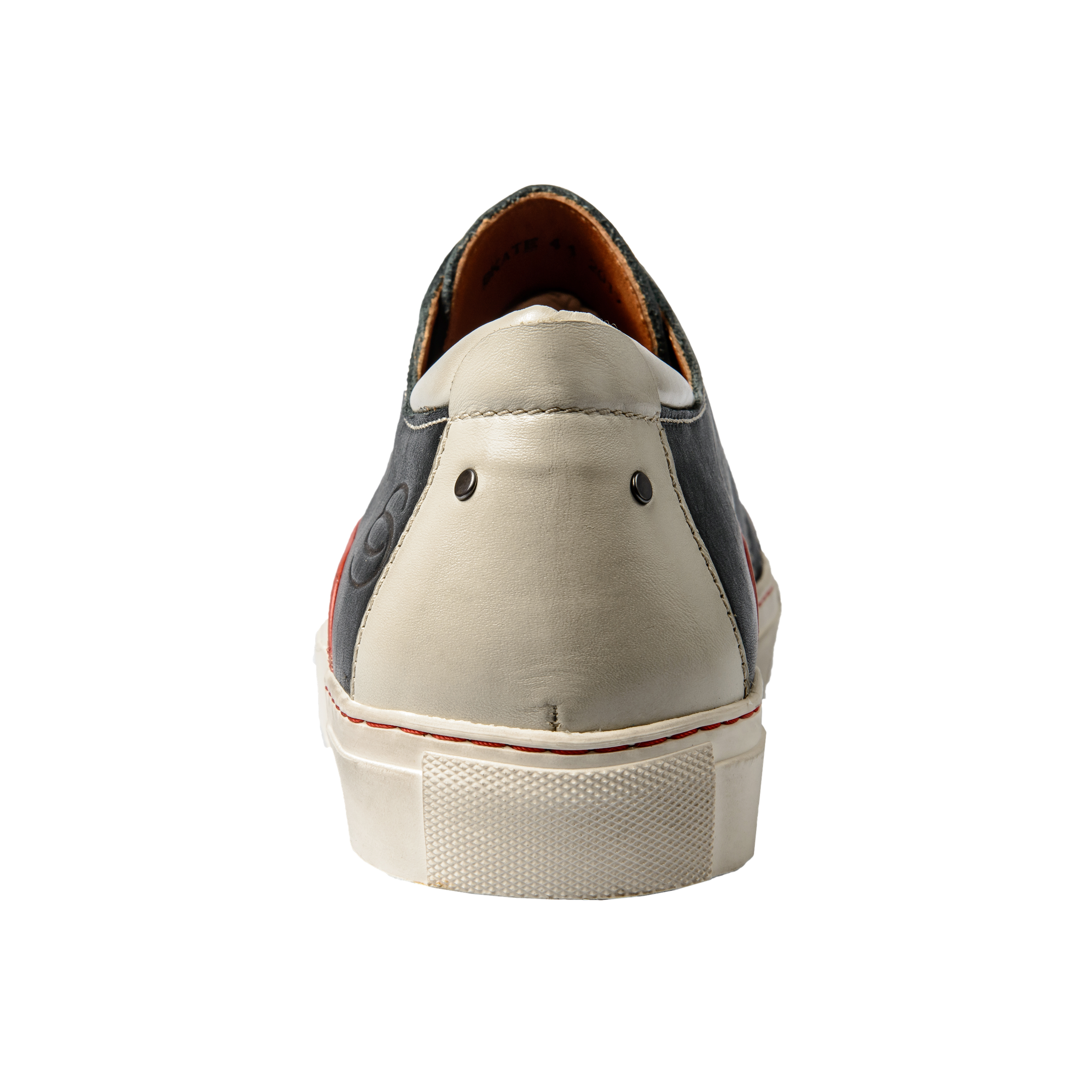 Skate-Sneaker-Naturleder-Schuh-Ferse Skate-Sneaker-Naturleder-Schuh-Ferse