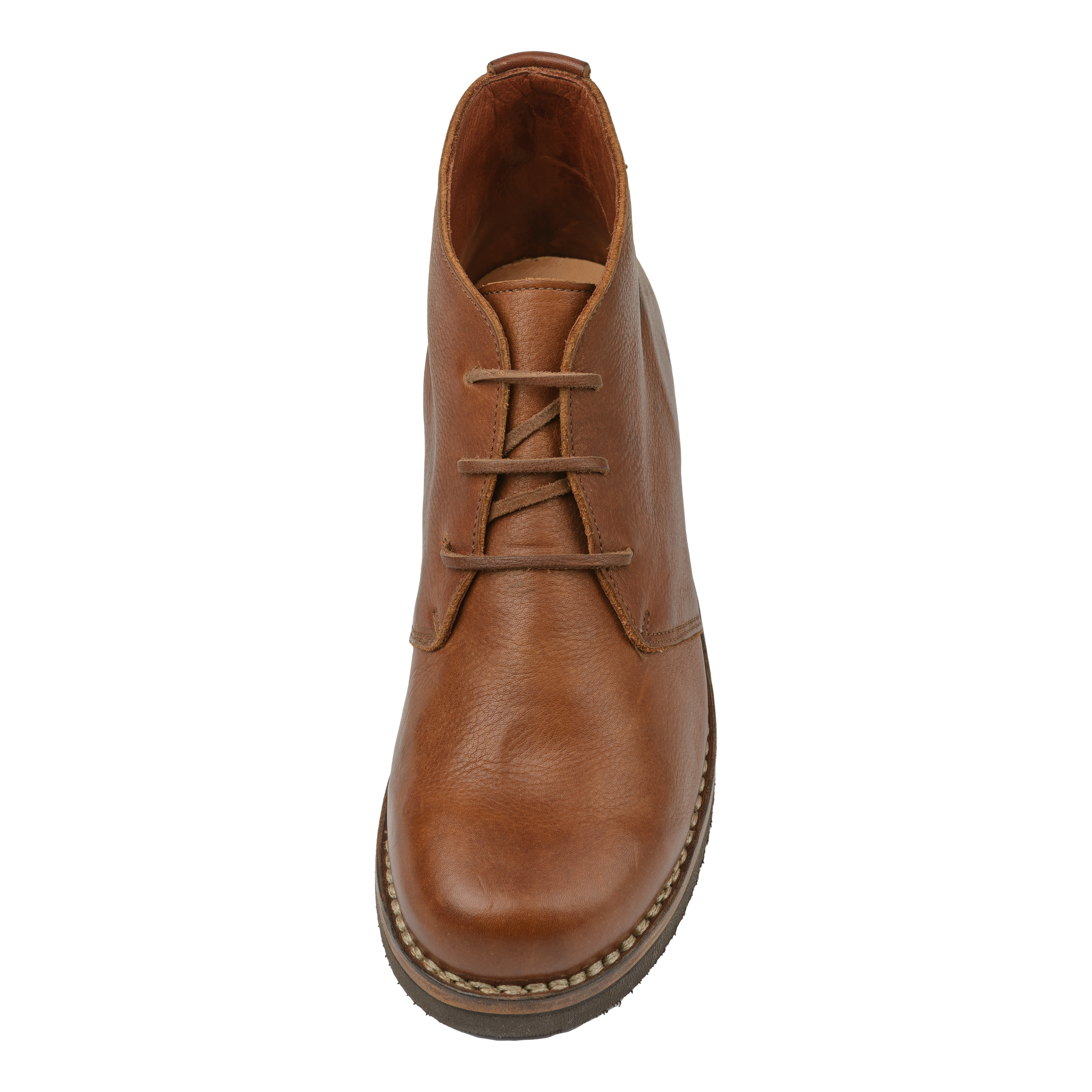 Basso-Booty-Naturleder-Schuh-flexibel-genaeht-braun-top Basso-Booty-Naturleder-Schuh-flexibel-genaeht-braun-top