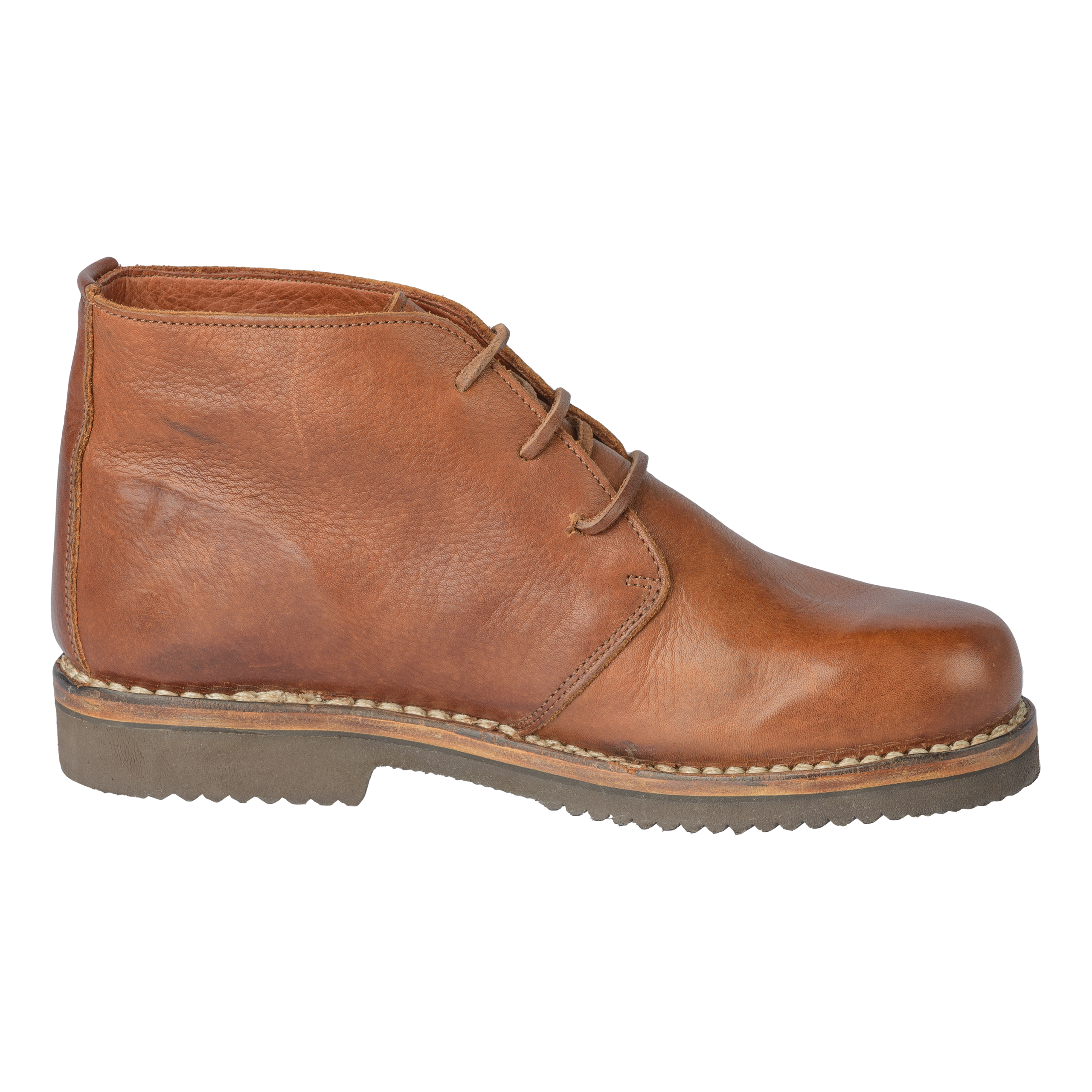Basso-Booty-Naturleder-Schuh-flexibel-genaeht-braun-innen Basso-Booty-Naturleder-Schuh-flexibel-genaeht-braun-innen