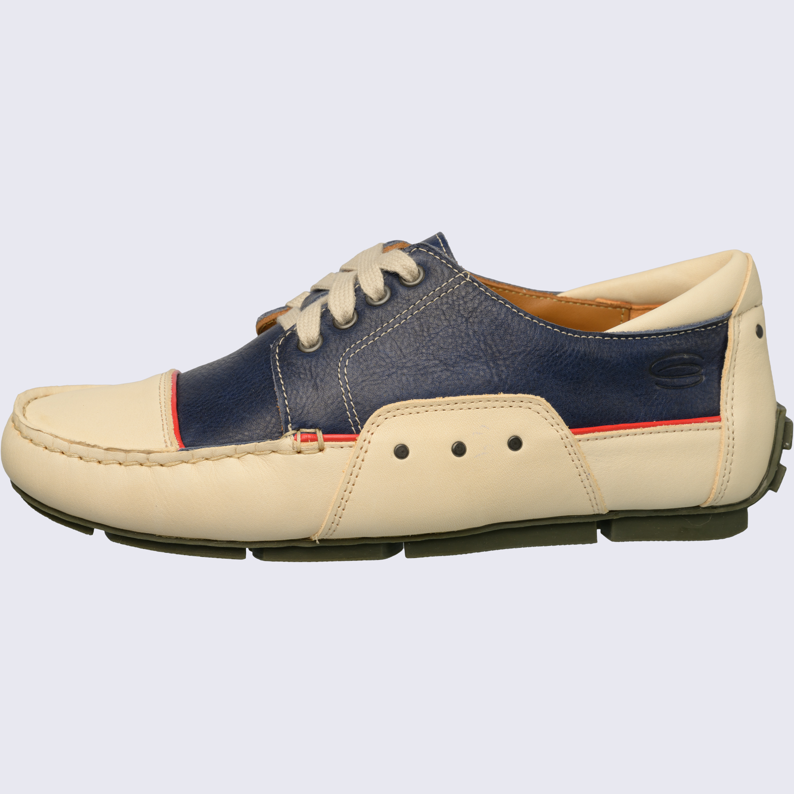 SUMMERSPORTS Damen SummerSports-Naturleder-Sneaker-marine-woman