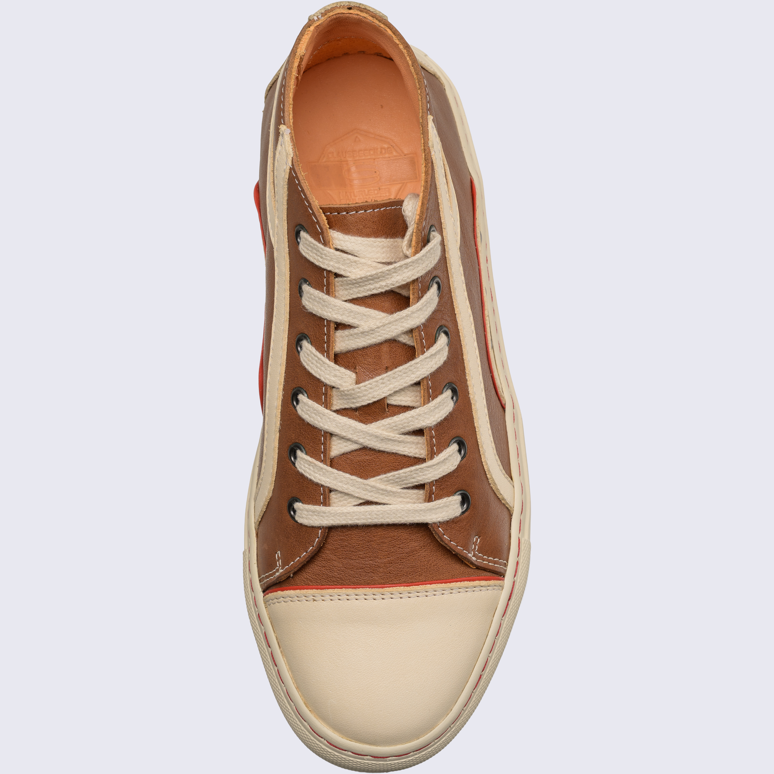 Basket-Sneaker-Booty-Naturleder-Schuh-cognac-top