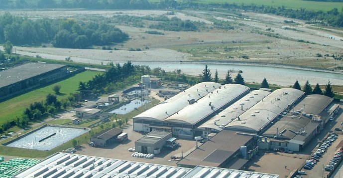 Naturleder Gerberei mit eigener Kläranlage und Wasserrecycling