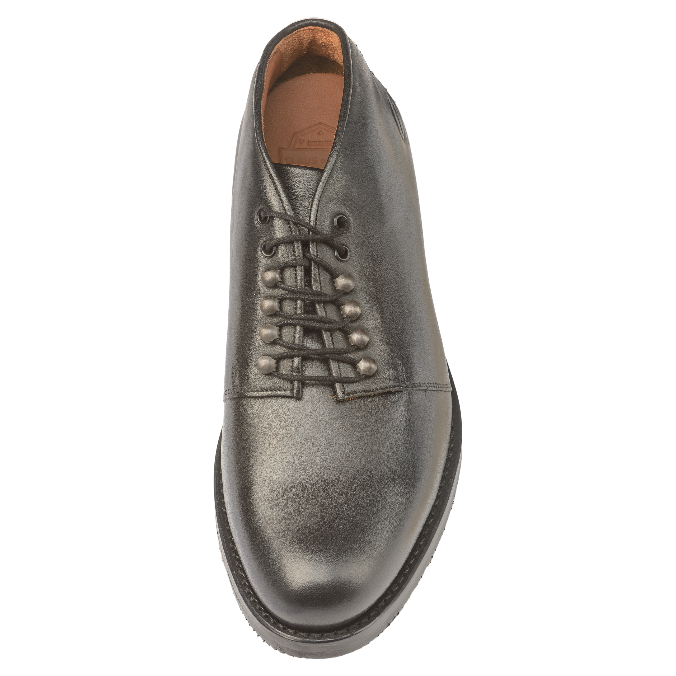 Vermon-Good-Year-Boot-Naturleder-Schuh-schwarz-top