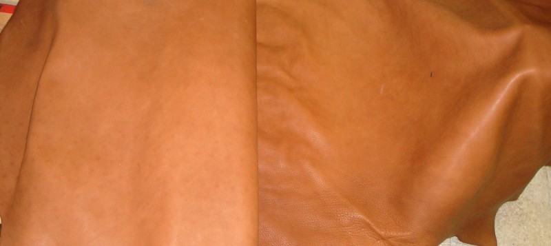 typical natural leather skin for our natural leather shoes