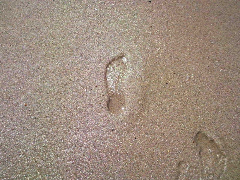 Orthopädische Schuhe Hersteller -perfekte orthopädische Anpassung der Füße im Sand-